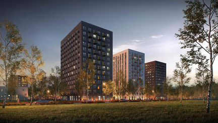 3-к квартира, 93.5 м², 2/14 эт.