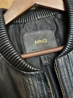 Куртка кожаная рр 44-46 (М), Mango