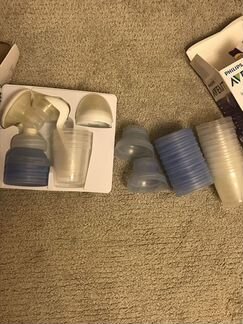 Молокоотсос avent naturalscf330/13 и Контейнеры
