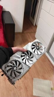 Видеокарта 1070 evga hall of fame белая 8gb