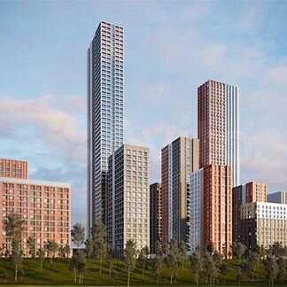 1-к квартира, 47.4 м², 14/19 эт.