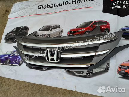 Решетка радиатора Honda CR-V 4 Новая Не оригинал