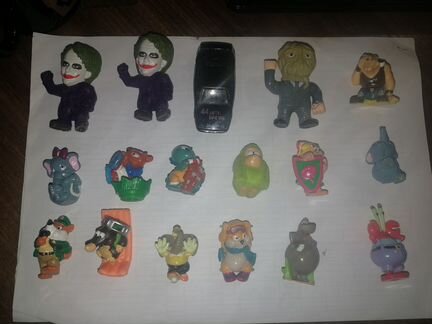 Игрушки разные. Киндеры и не только