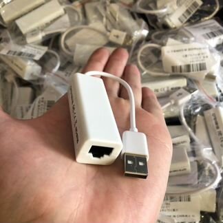 Адаптер с USB на сеть LAN Ethernet Новые Много