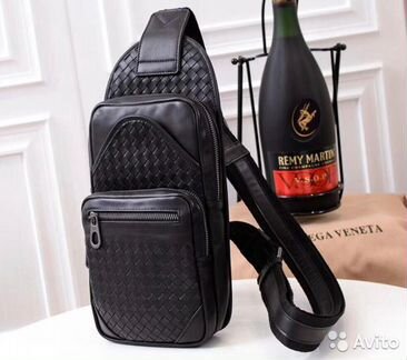 Мужская сумка рюкзак через плечо Bottega Veneta