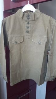 Рубашка военная-гимнастерка