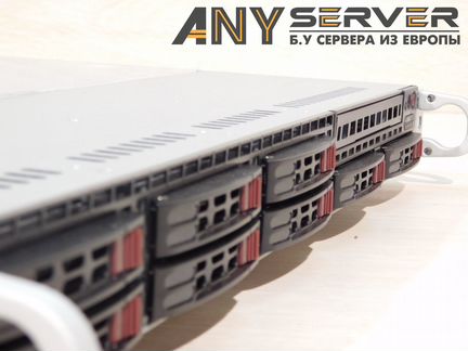 Сервер Supermicro 1027R 2xE5-2637v2 192Gb 8x2.5
