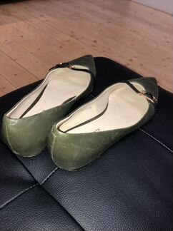 Балетки натуральная кожа