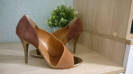 Туфли замша бразильские