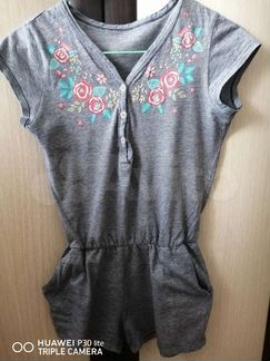 Сарафан школьный серого цвета новый