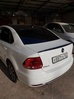 Спойлер VW polo sedan