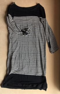 Платье женское massimo dutti лен + хлопок, размер