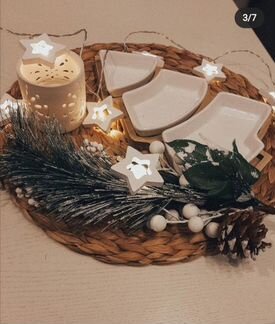 Менажница Елочка новогодняя