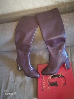 Сапоги Graciana бордовые 39-38