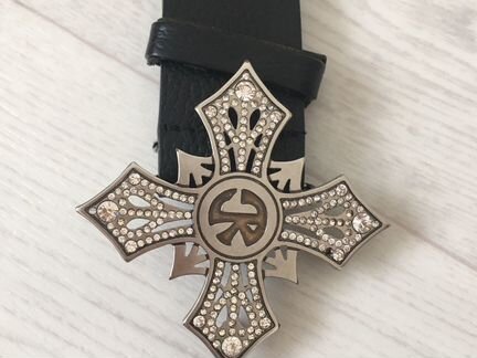 Ремень женский john richmohd, кожаный