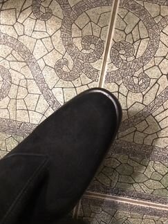 Полусапожки черные Италия