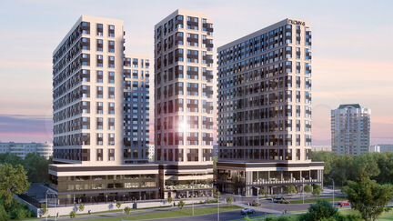 1-к квартира, 35.6 м², 18/22 эт.