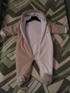 Комбинезон флисовый утепленный 68