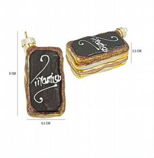 Елочные игрушки/набор, стекло