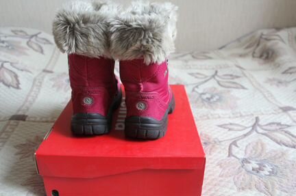 Зимние сапоги Reima для девочки, розовые, 30 р