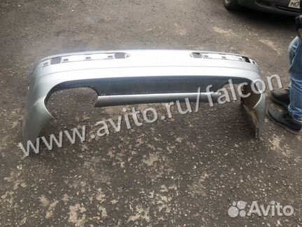 Бампер Amg на 4 трубы мерседес w230 r230 sl230