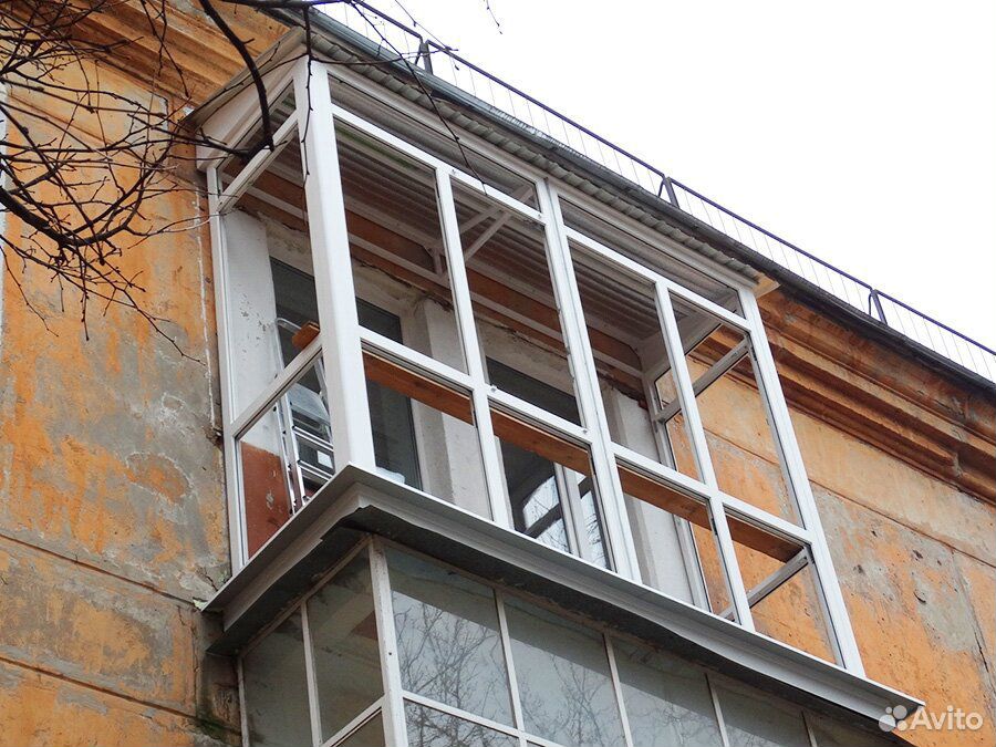 Балкон монтаж рф нижний