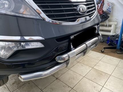 Комплект дуг/труб на Kia Sportage