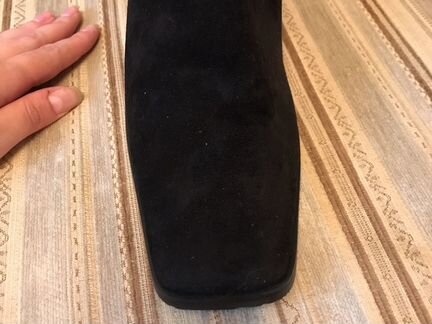 Женские зимние сапоги натуральная замша новые