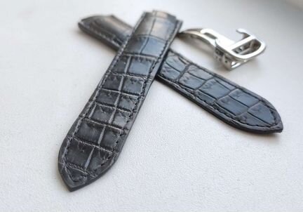 Ремень для часов Cartier из натурального крокодила