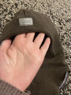 Шапка шлем зимний на 1-2 года