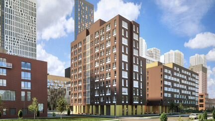 2-к квартира, 67.3 м², 41/51 эт.
