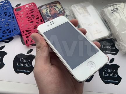iPhone 4 8gb white рст