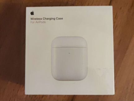Футляр Apple Airpods оригинал с беспровод зарядкой