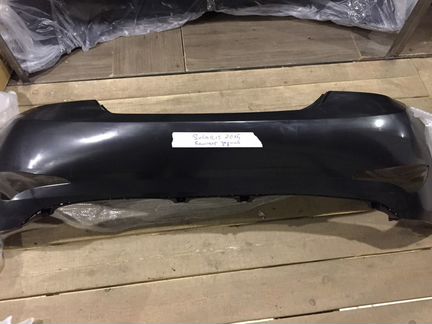 Бампер задний Хендай Солярис 2015 (Solaris 15)