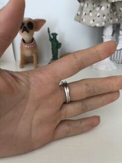 Золотое кольцо с бриллиантами