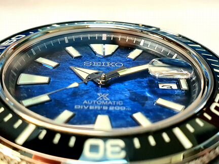 Часы Seiko Samurai «Save the Ocean». Новые