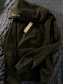 Fear of God Essentials hoody black (Толстовка/худи