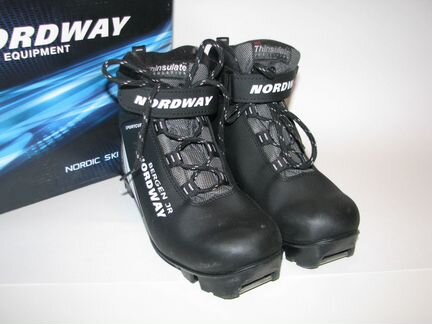Ботинки для беговых лыж детские р. 34 Nordway