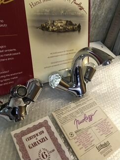 Смесители Nicolazzi Swarovski для раковины и биде