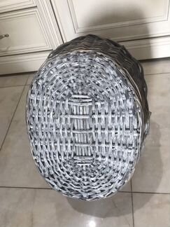 Корзина из прутьев натуральная новая