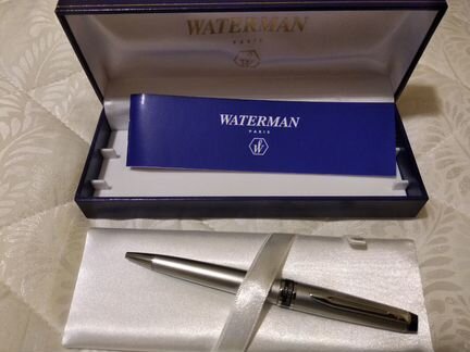 Шариковая ручка Waterman Expert, цвет: Stainless