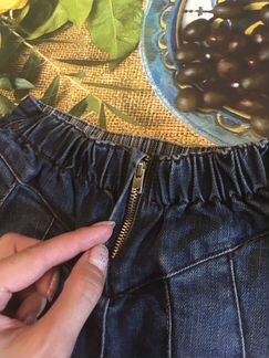 Юбка джинсовая