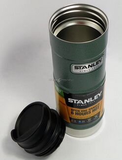 Термостакан Stanley Classic 0.47L One Hand Vacuum Mug Hammertone Green