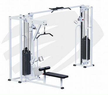 Кроссовер + Верхняя Нижняя тяга 2в1 (Стек 3х100кг)