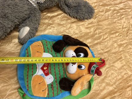 Заяц собачка рюкзачок-собачка