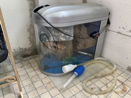 Аквариум 50л закруглённый