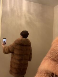 Шуба из лисы Греция