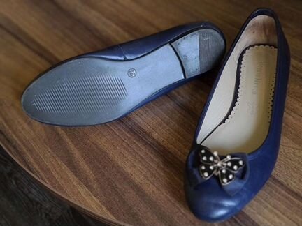 Балетки нат.кожа 37 р-р