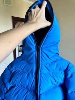 Новая зимняя куртка 122 размер + шапка