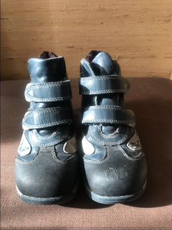 Сапоги кожа утеплённые осень ортопедические